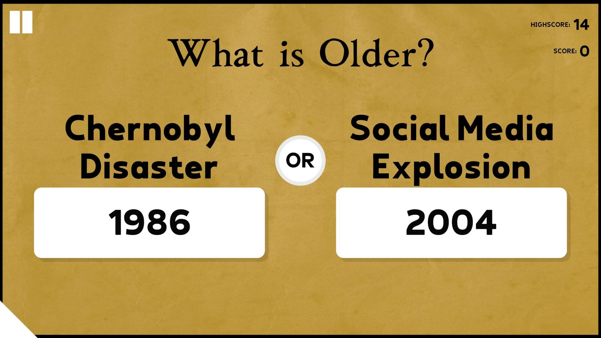 What is Older?