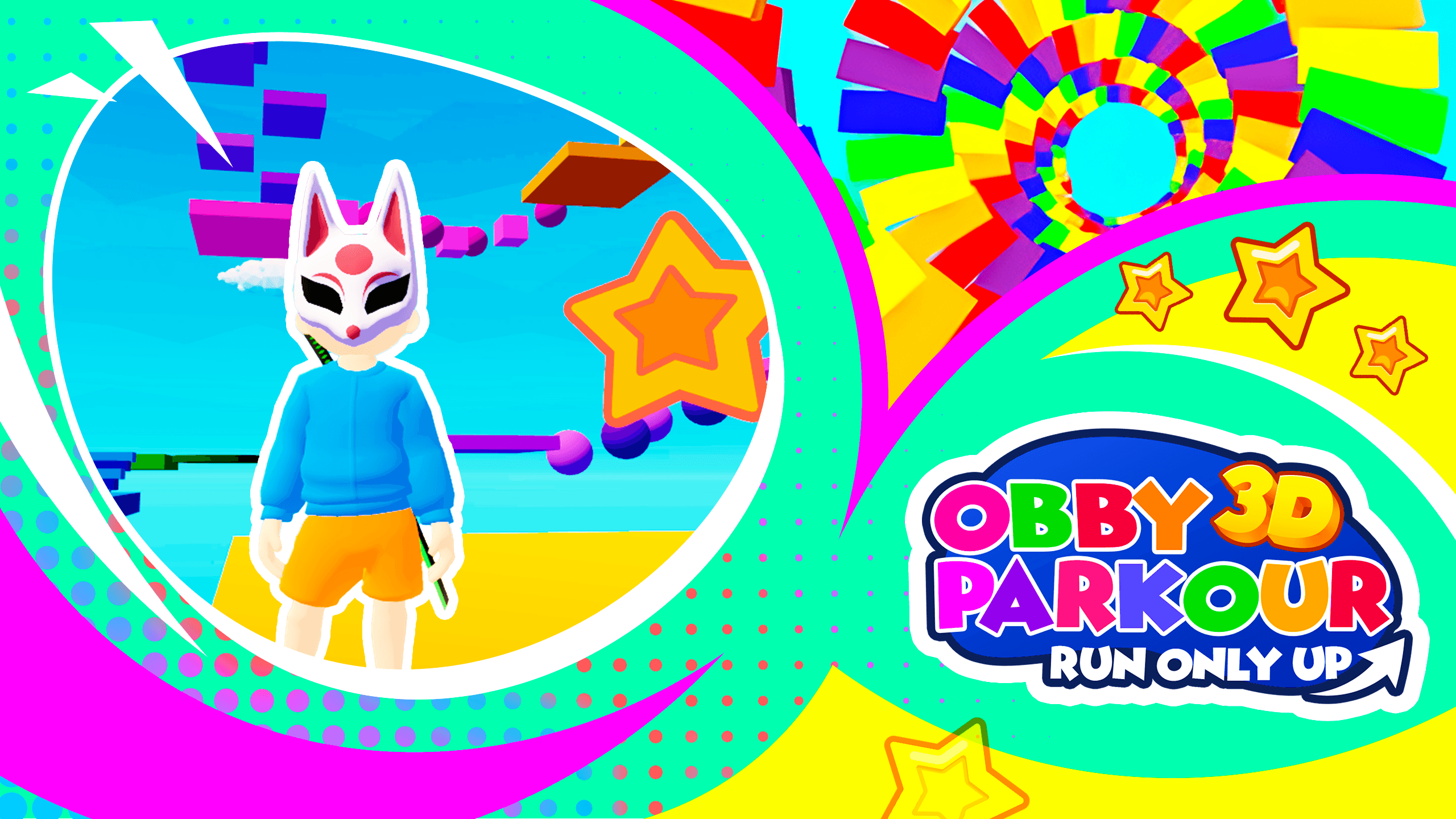 Obby Parkour 3D: Run Only Up