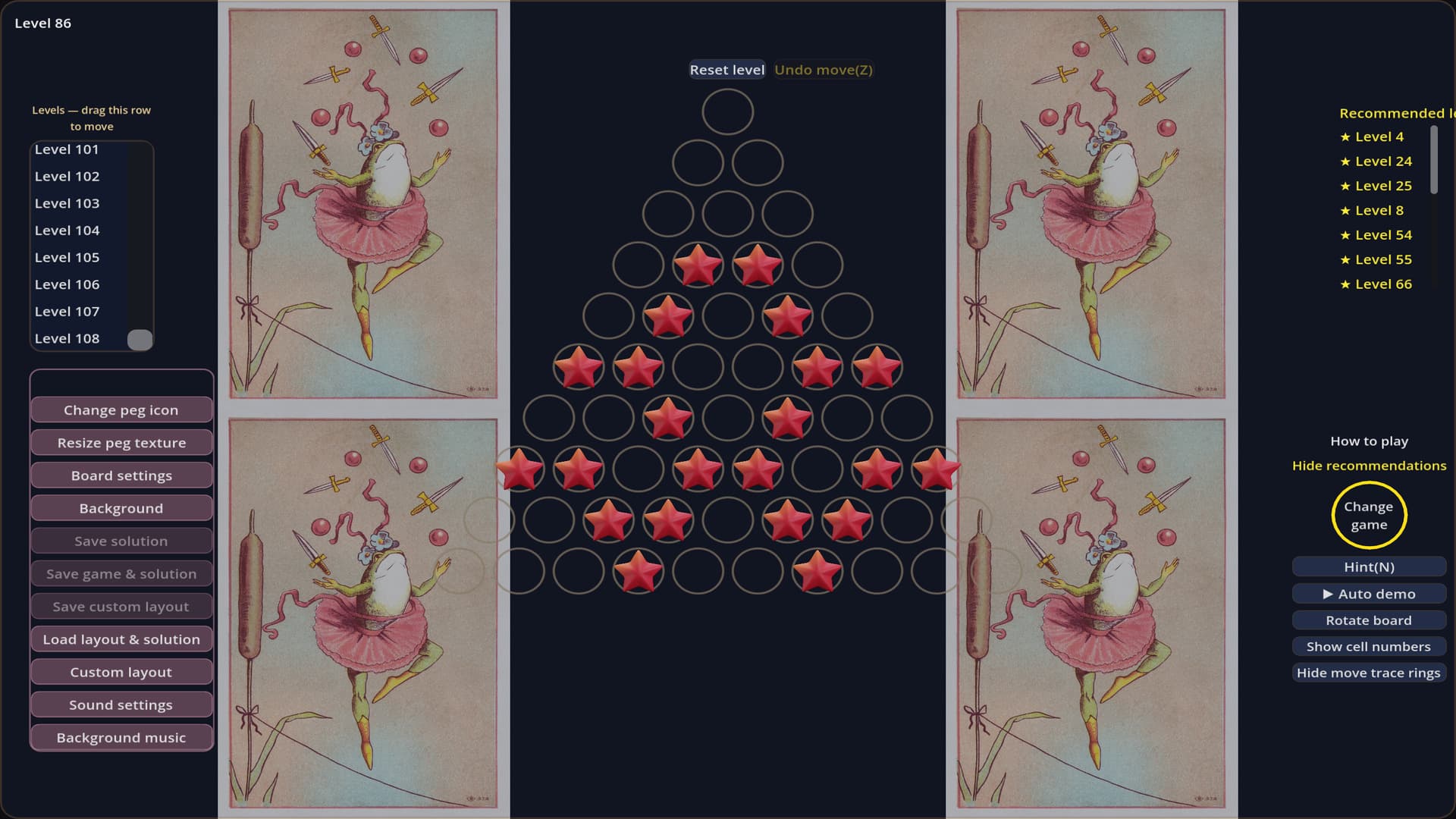 Peg Solitaire Plus screenshot 5
