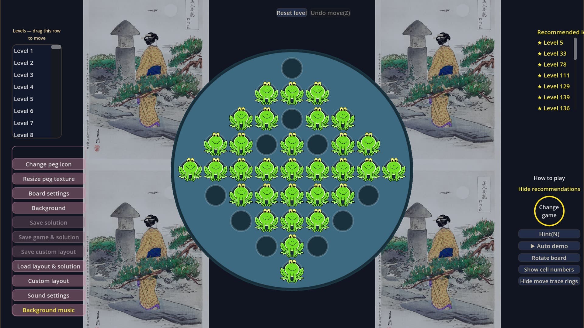 Peg Solitaire Plus screenshot 4