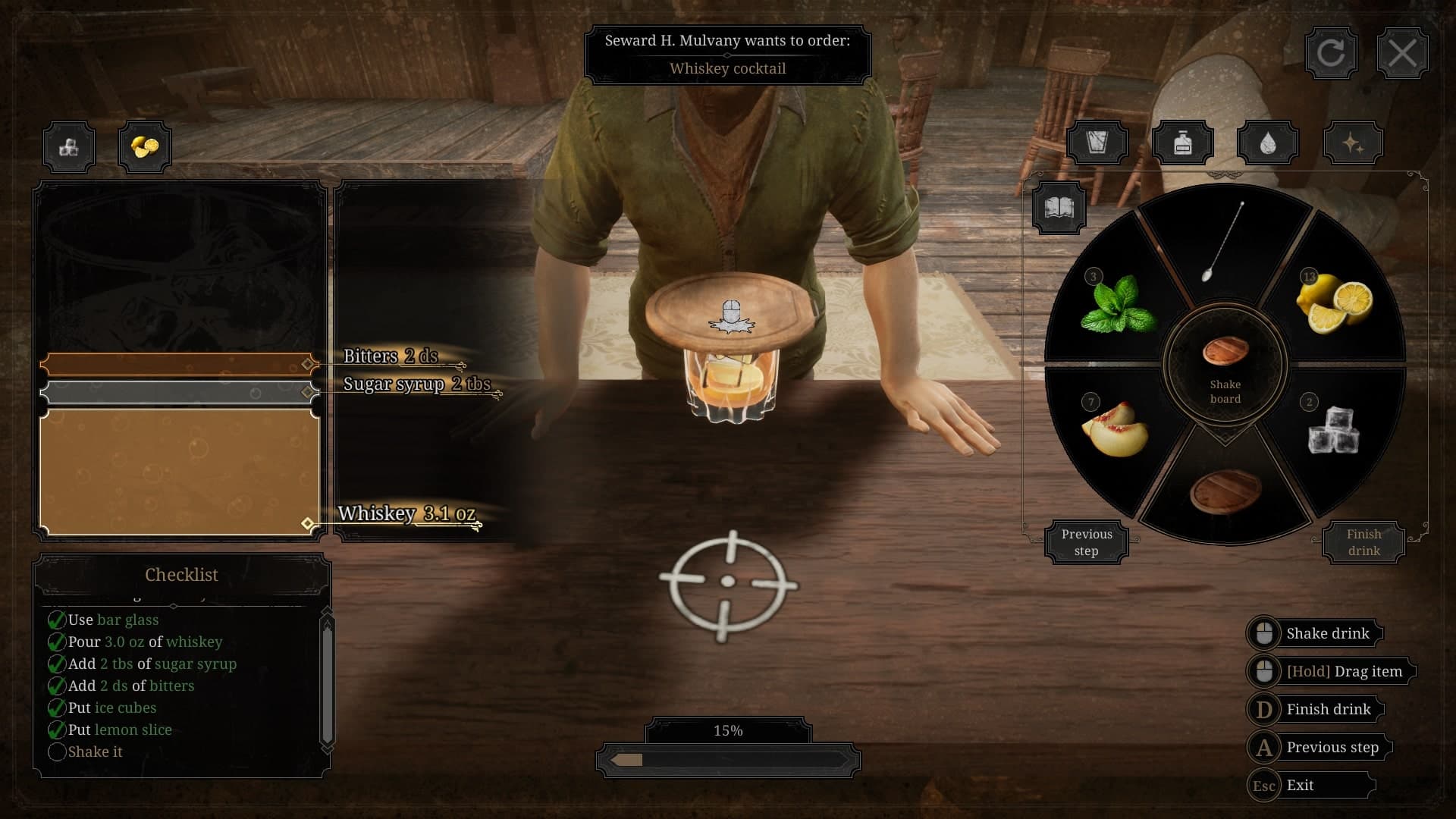 Saloon Simulator