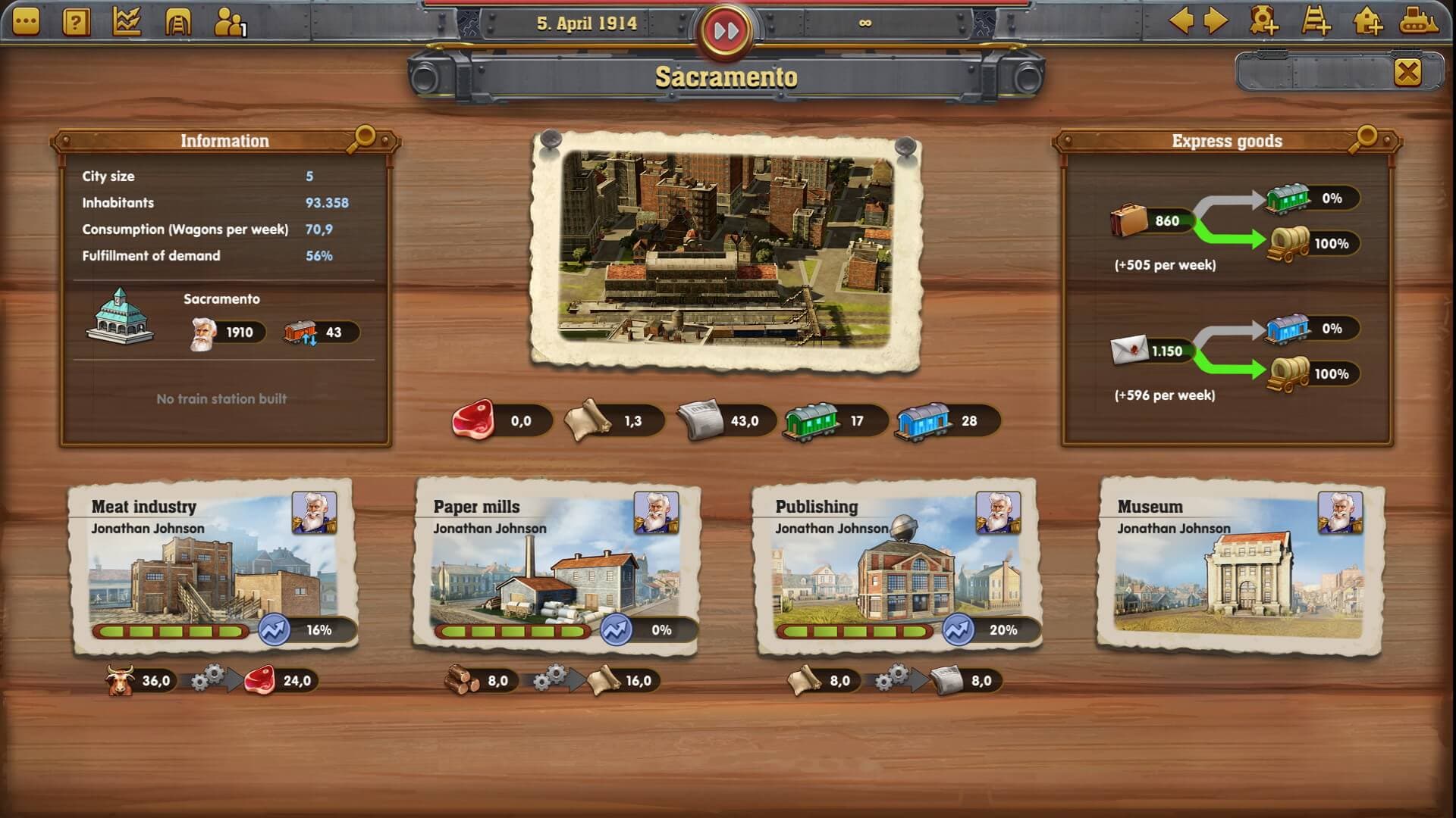 Railway Empire screenshot 3