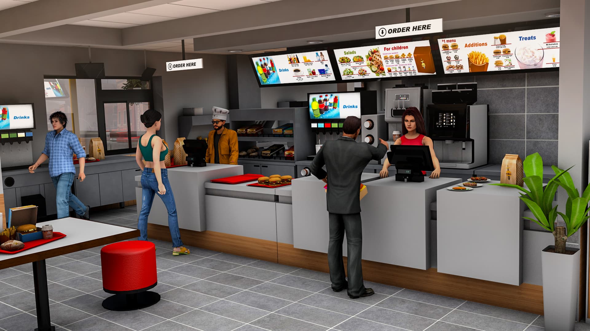 Fast Food Master 2025 screenshot 2