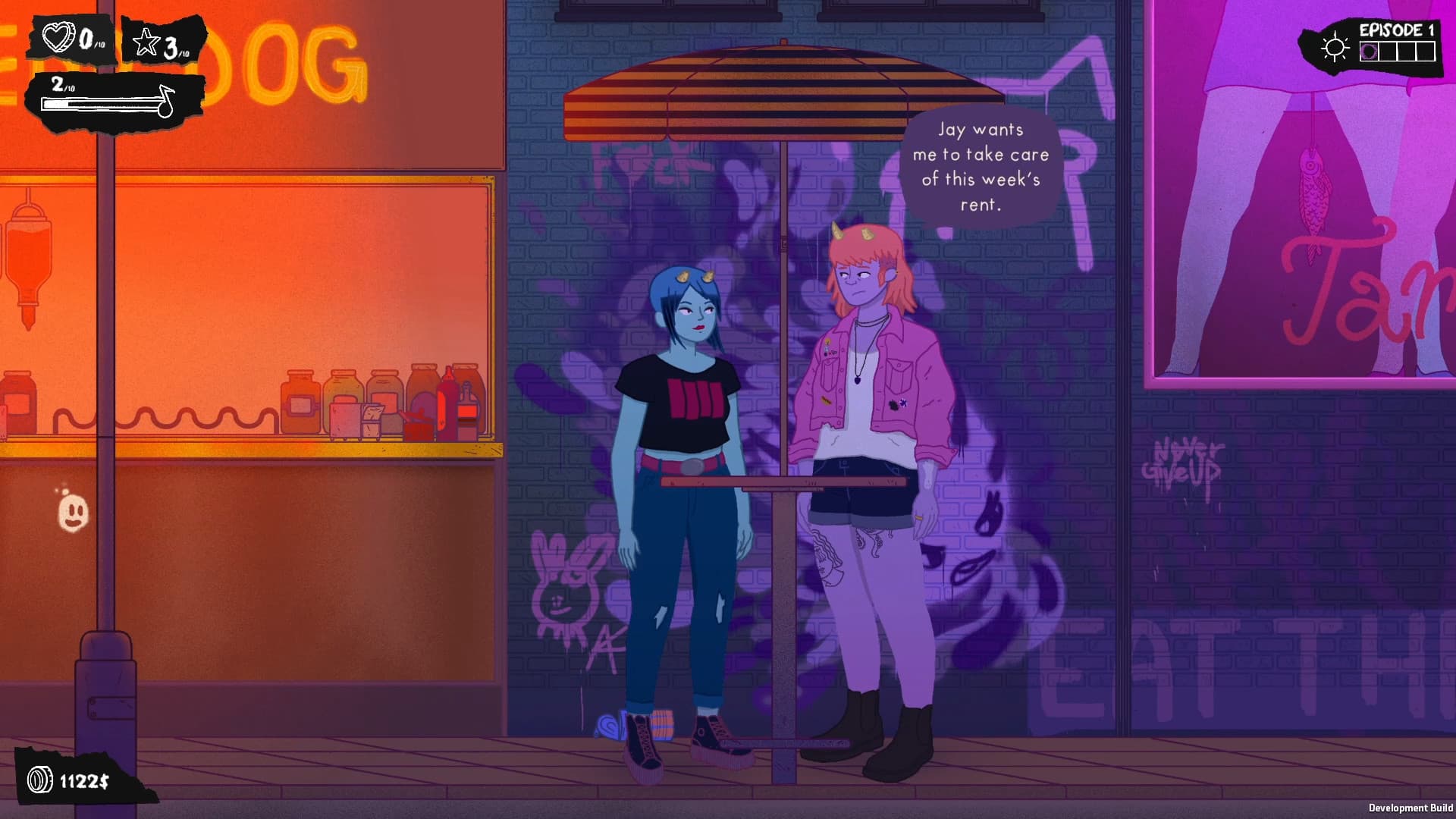 Dead Pets: A Punk Rock Slice of Life Sim screenshot 8