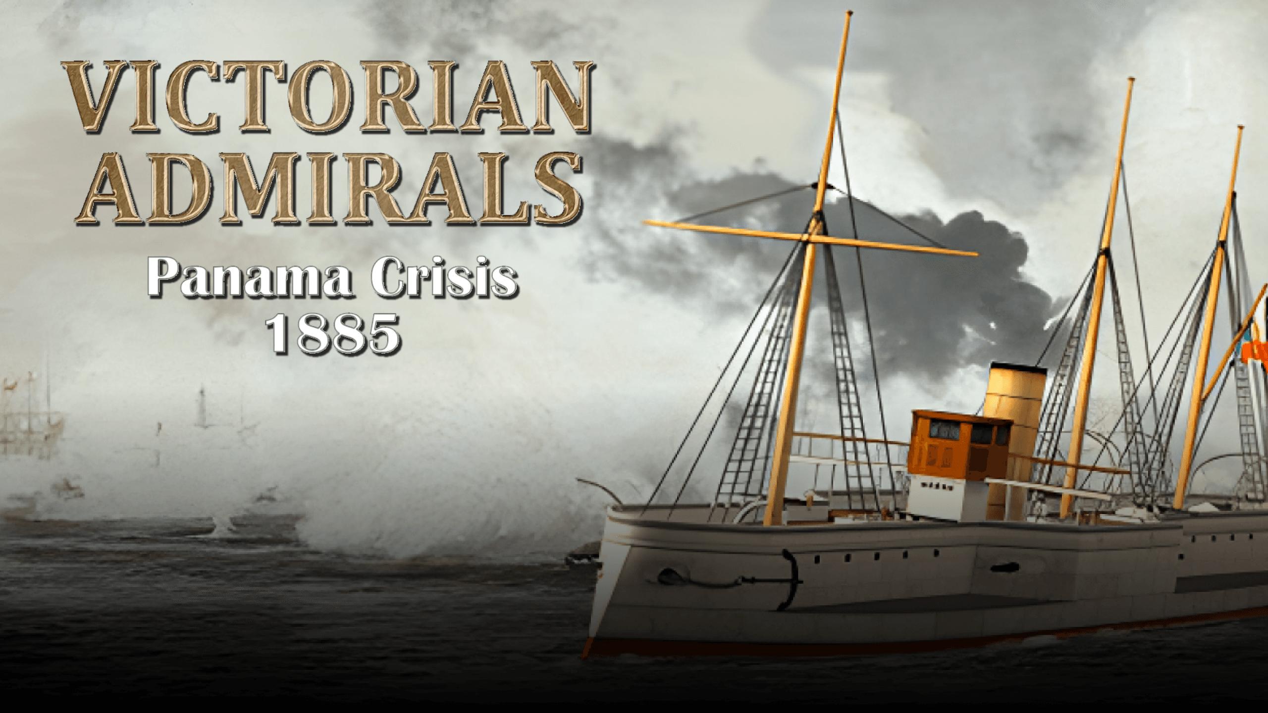 Victorian Admirals Panama Crisis 1885