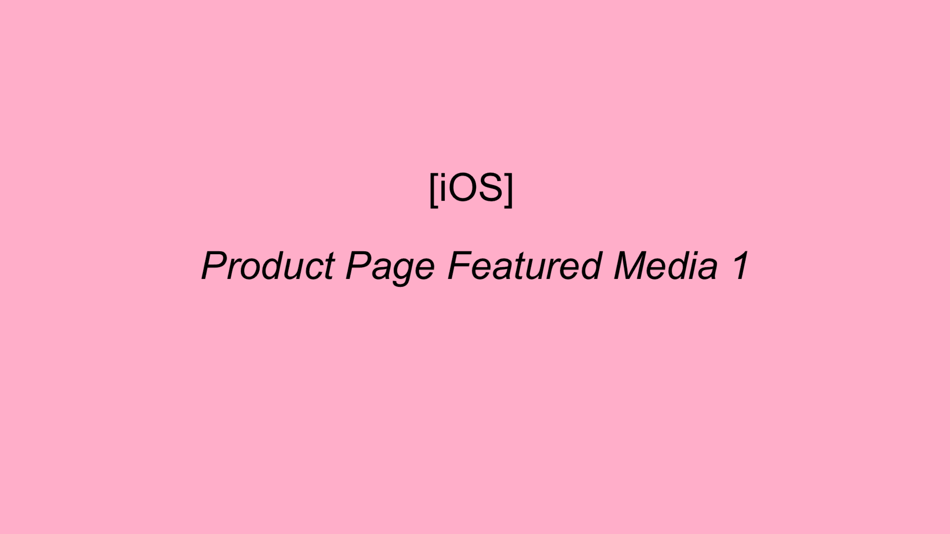 iOS App - Test Product 11182024