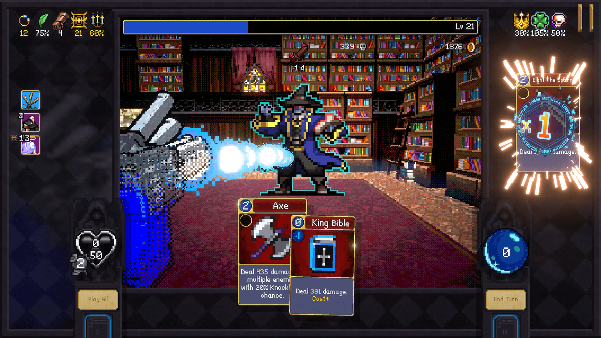 Vampire Crawlers: The Turbo Wildcard from Vampire Survivors screenshot 6