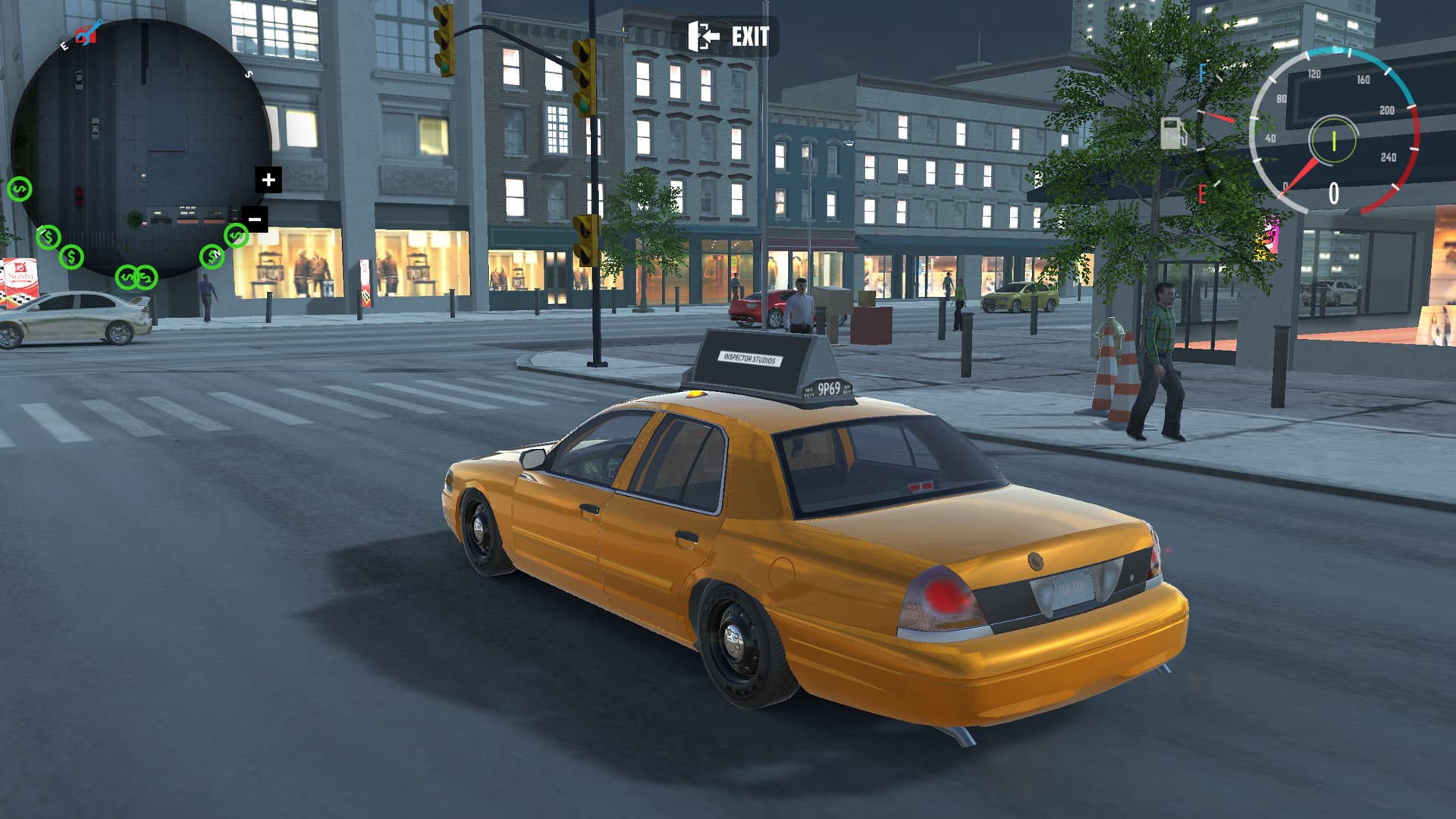 Taxi Driver Simulator Car Parking screenshot 1