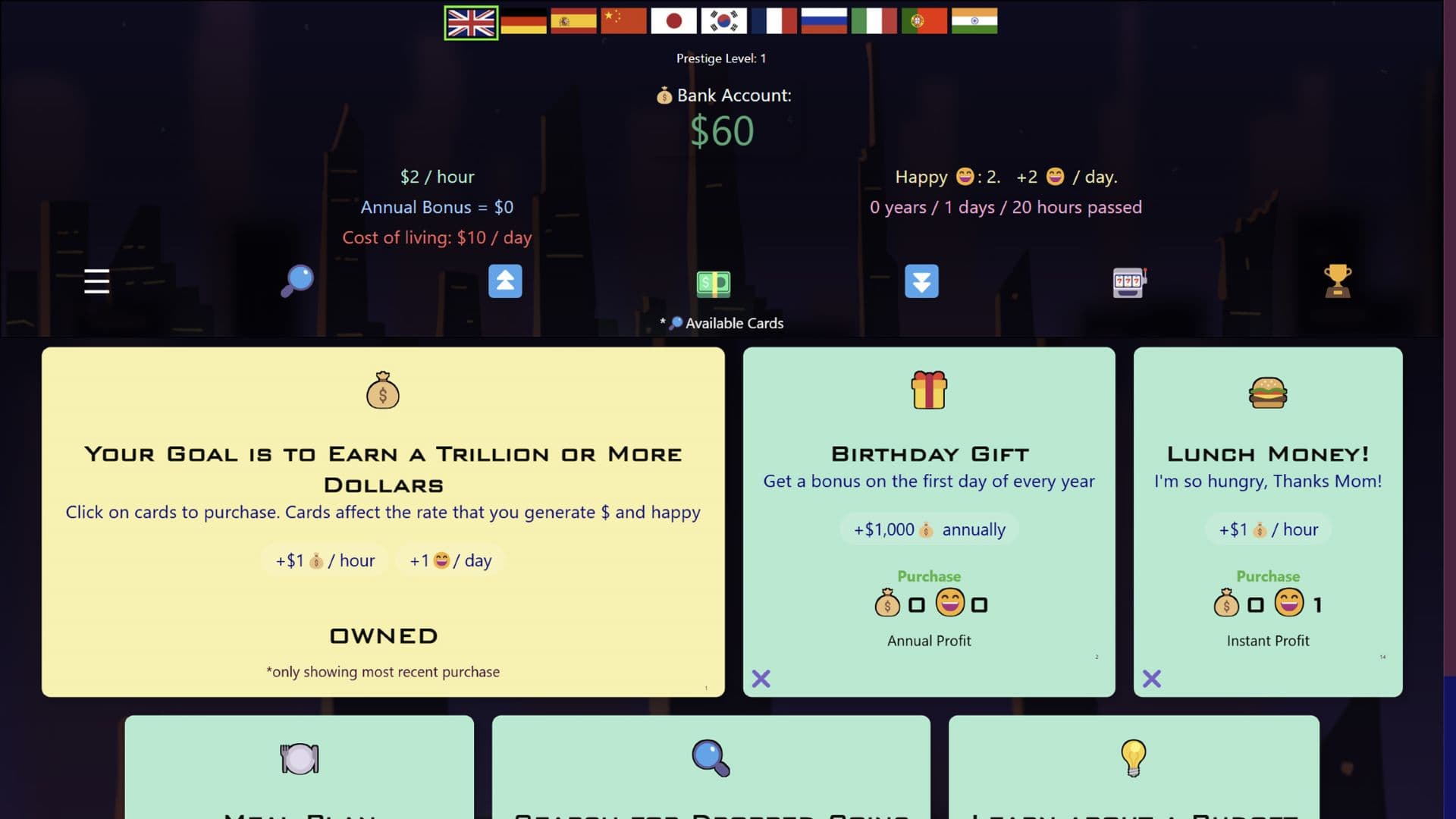 Idle Trillionaire