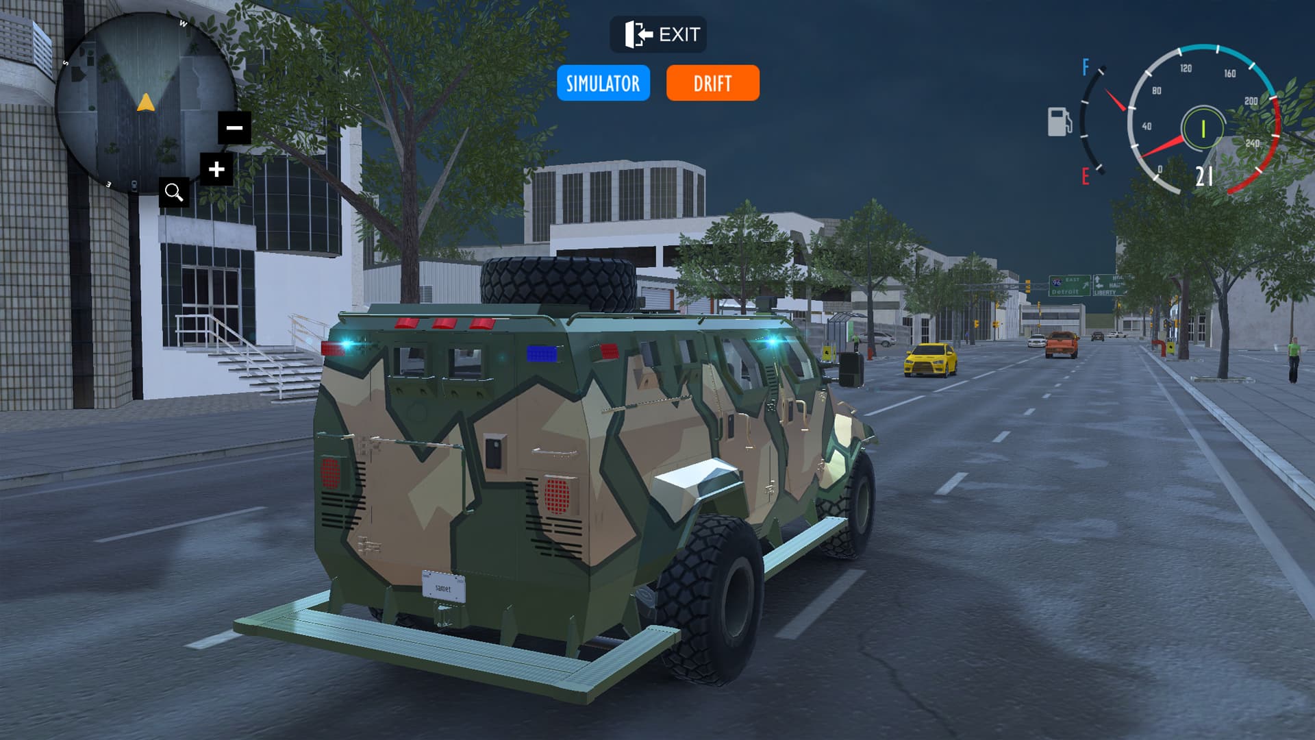 Police Car Armored Cop Simulator screenshot 5