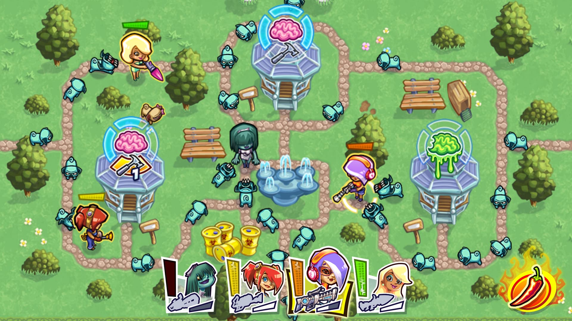 Guns'n'Glory Zombies screenshot 5