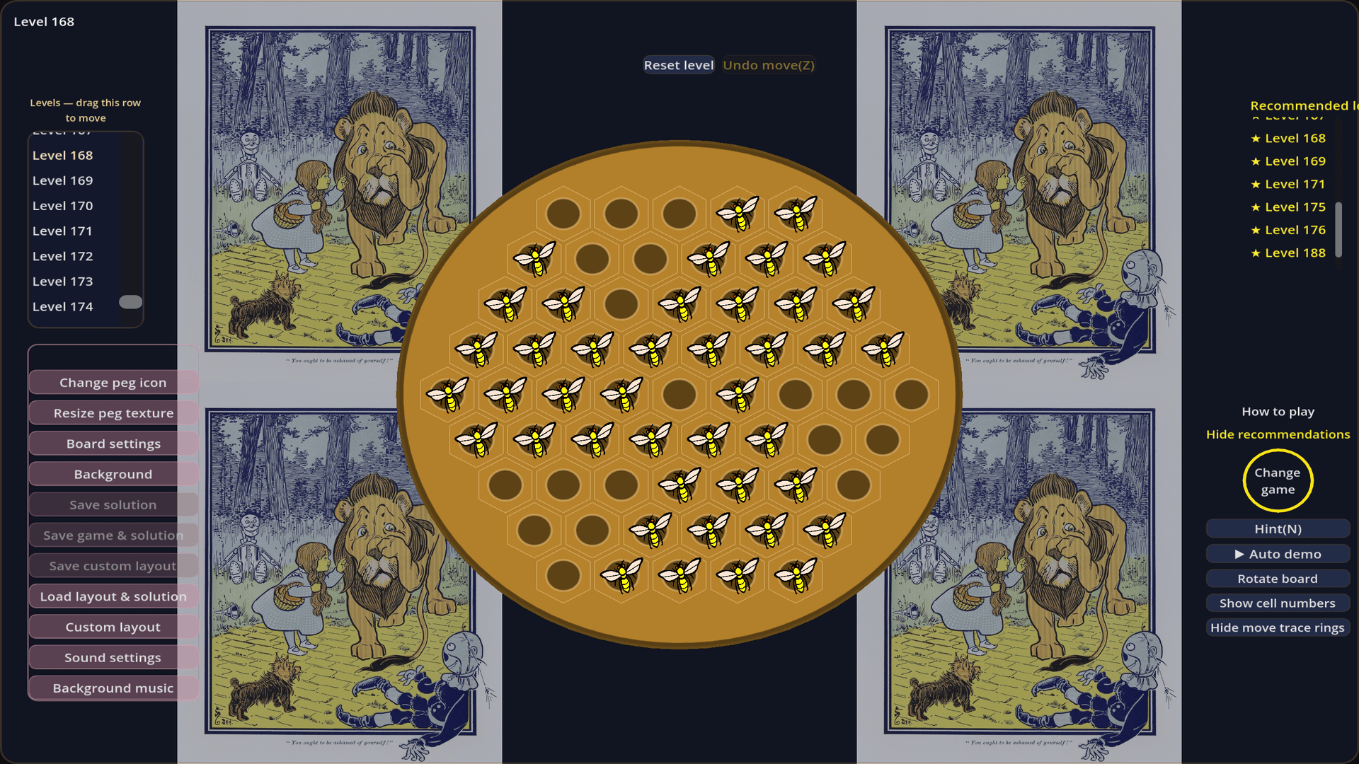 Peg Solitaire Plus screenshot 2