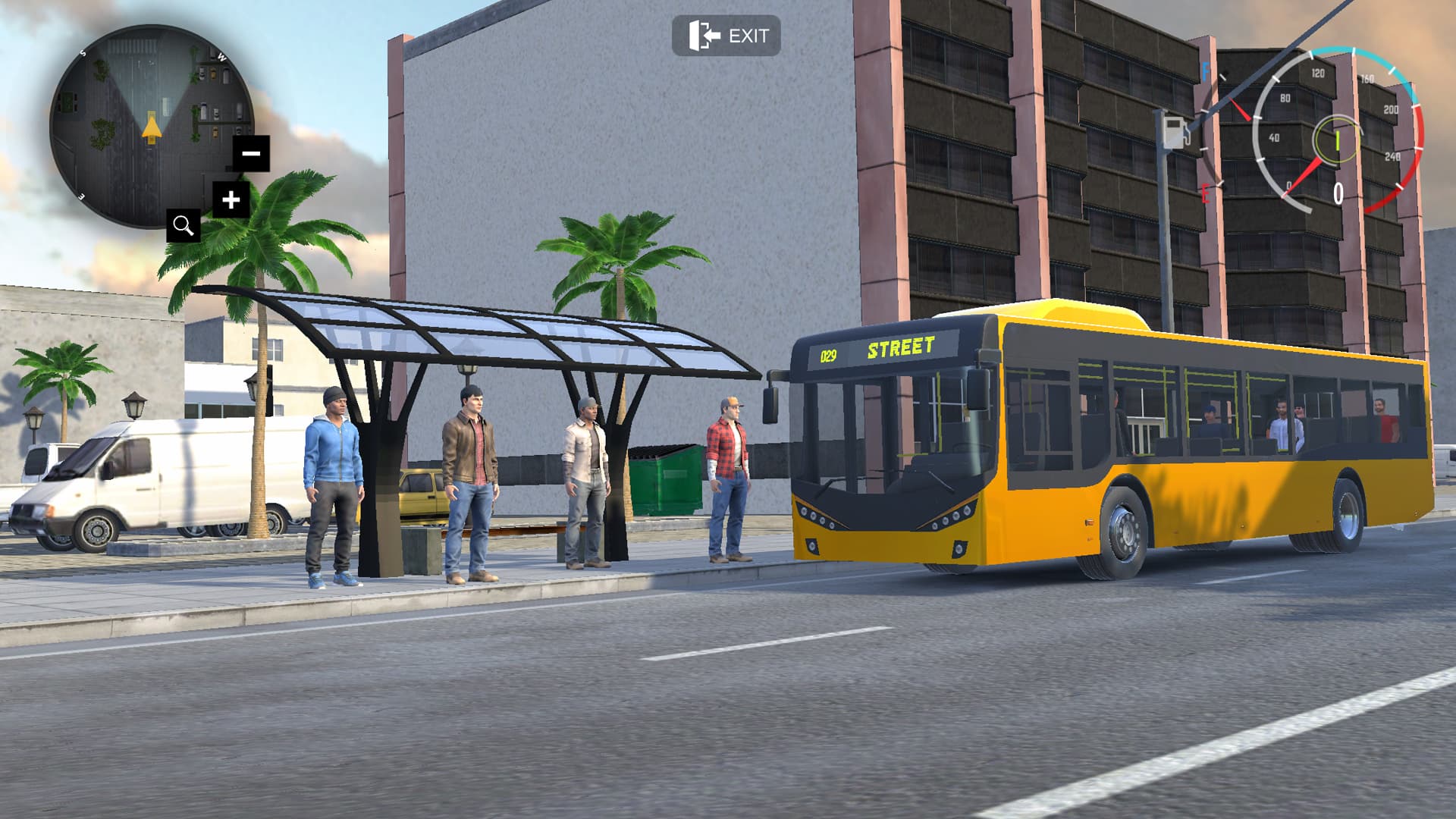 Bus Simulator Car Driving screenshot 1