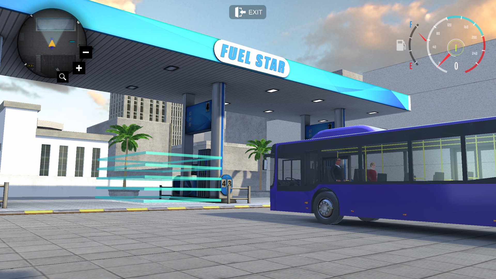 Bus Simulator Car Driving screenshot 4