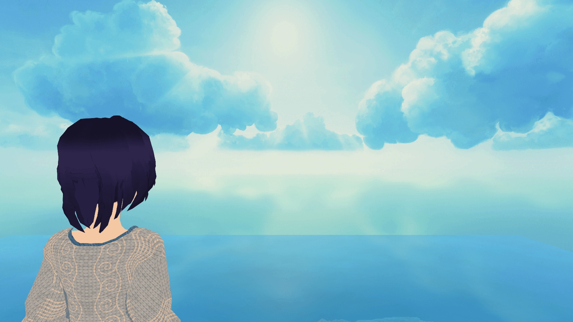 Where the sky is