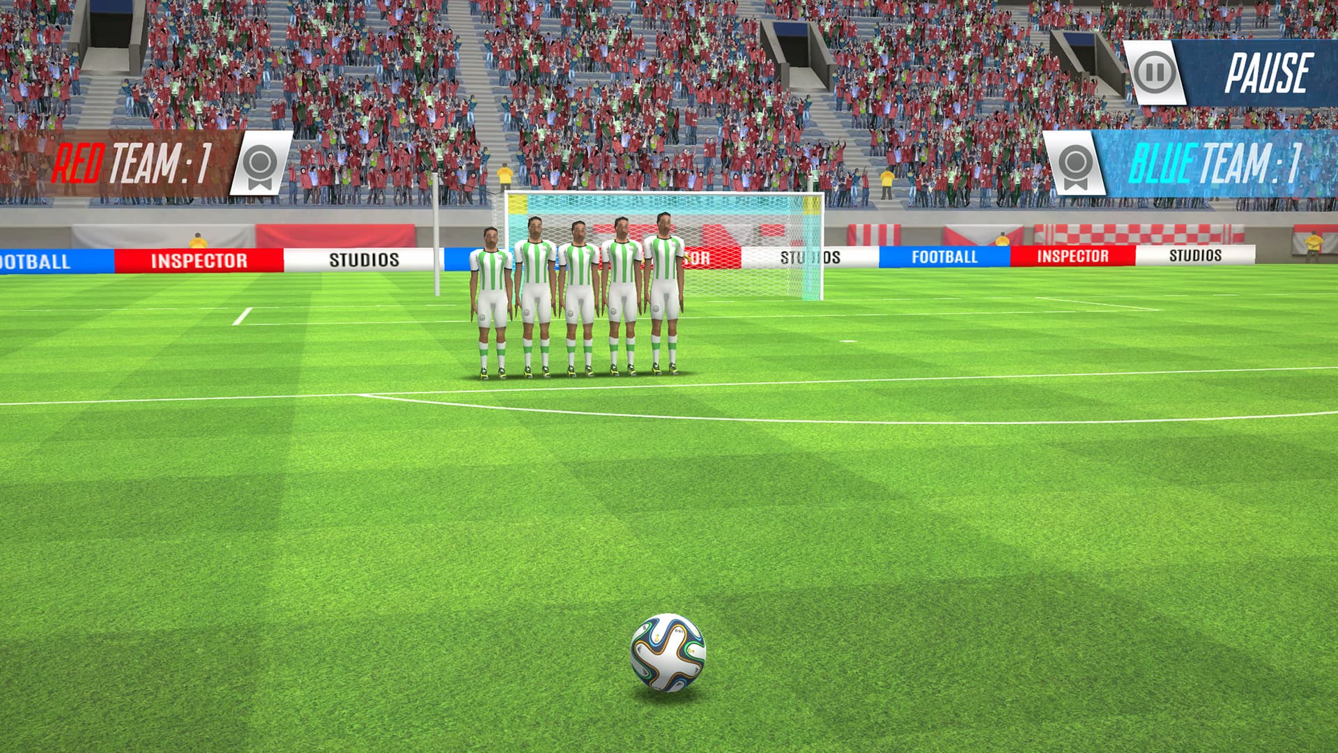 Free Kick Football: 3D Soccer screenshot 1