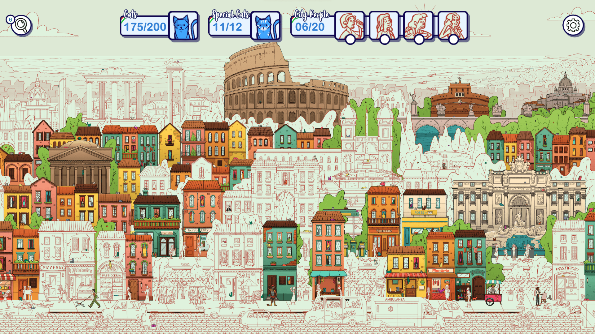 Hidden Cats in Rome screenshot 5