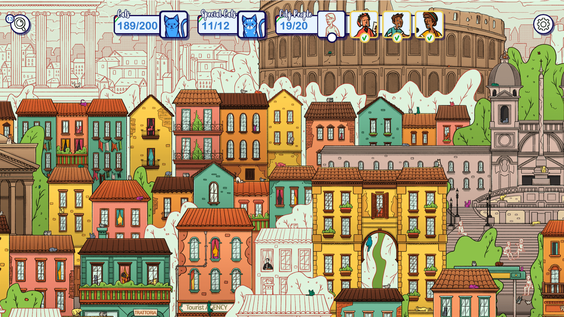 Hidden Cats in Rome screenshot 6