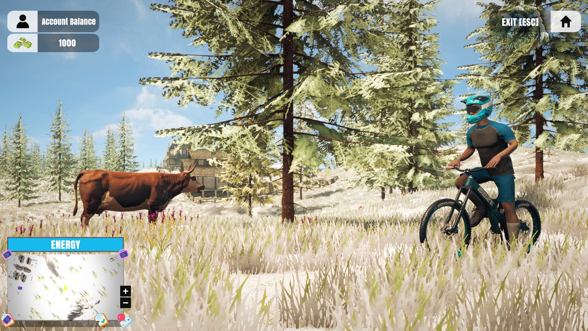 Mountain Bicycle Rider Simulator screenshot 4