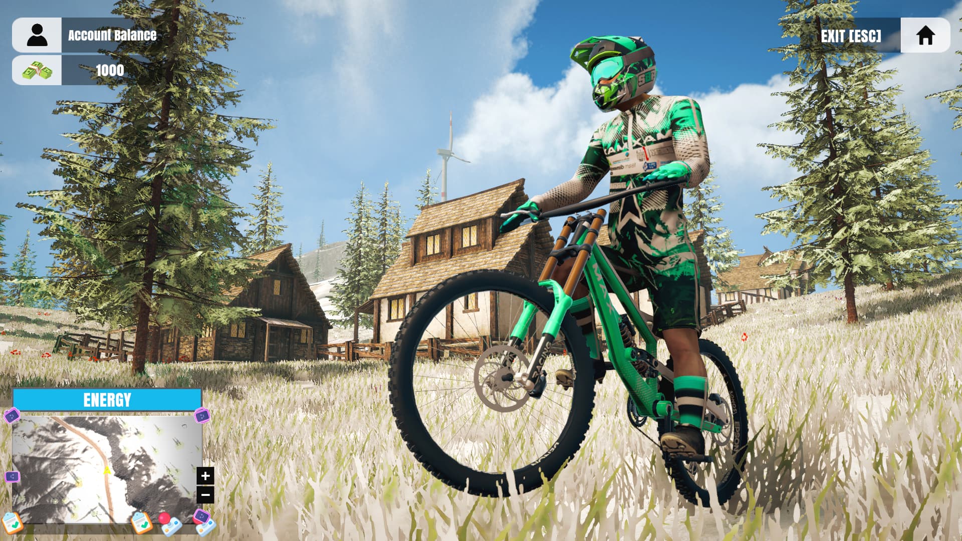 Mountain Bicycle Rider Simulator screenshot 3
