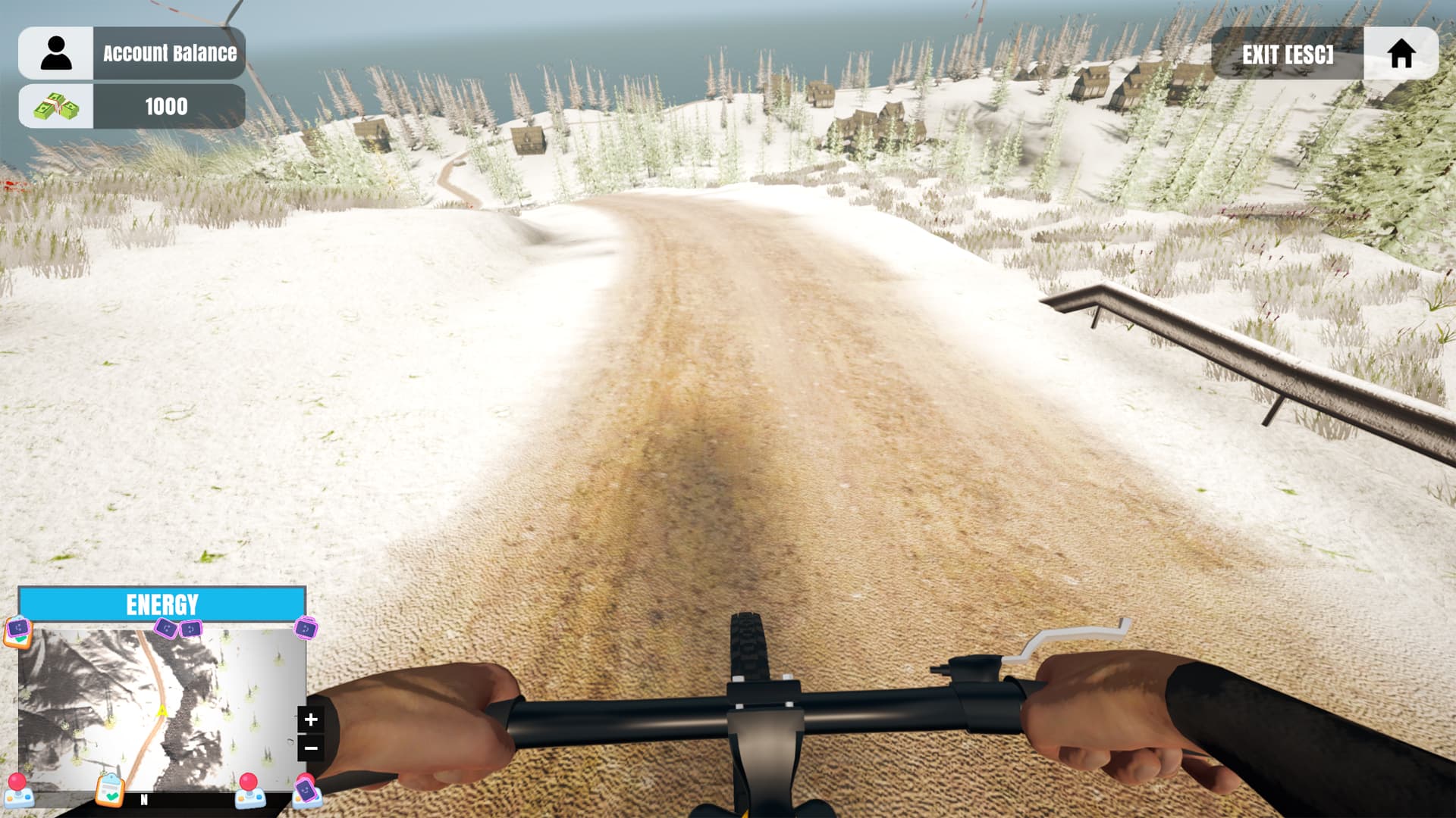 Mountain Bicycle Rider Simulator screenshot 2
