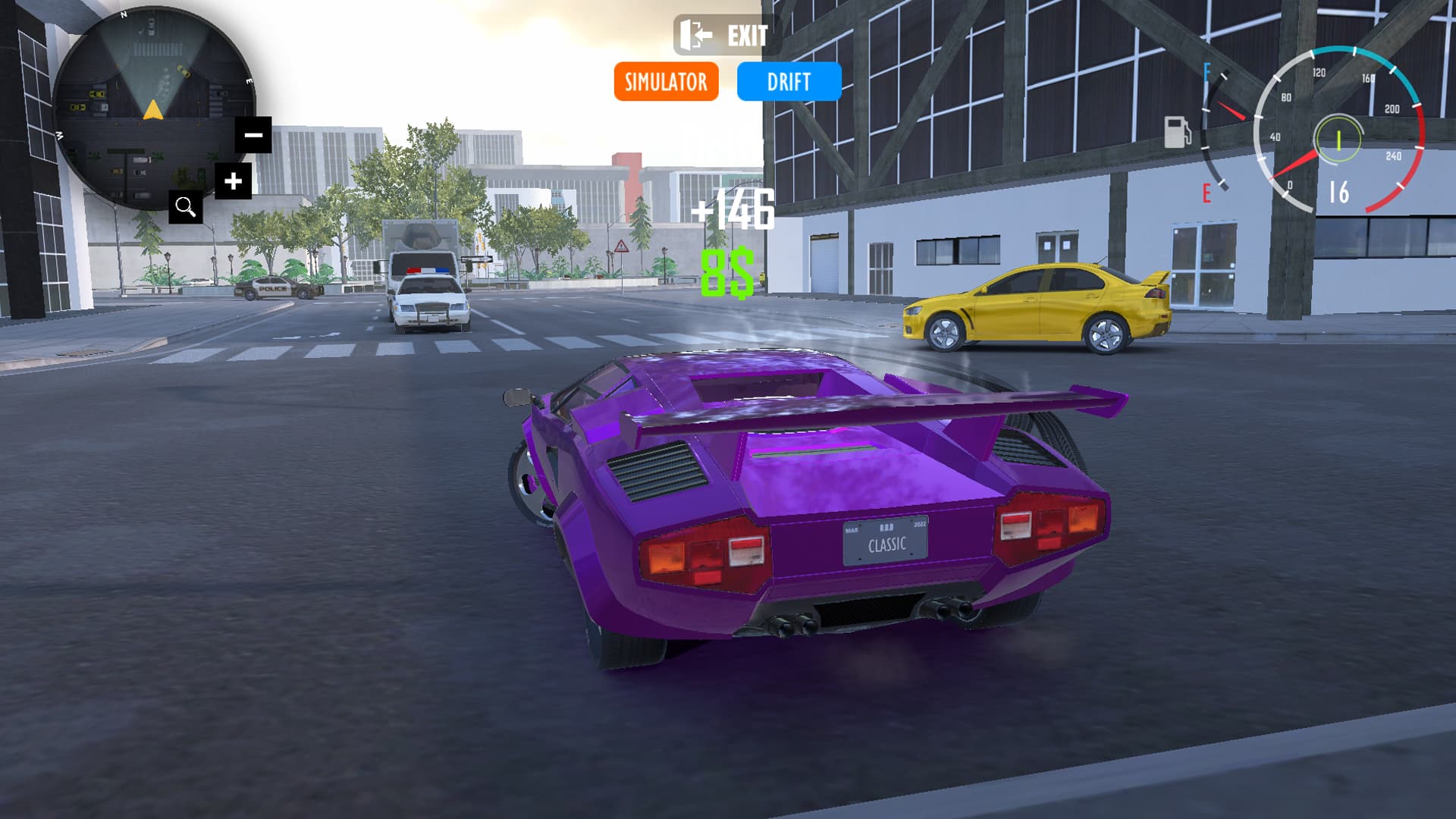 Classic Car Simulator Car Driving screenshot 2
