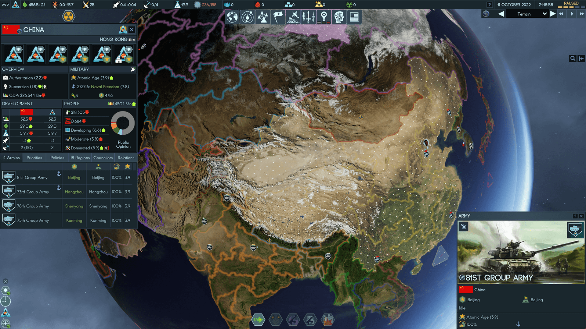 Terra Invicta screenshot 1