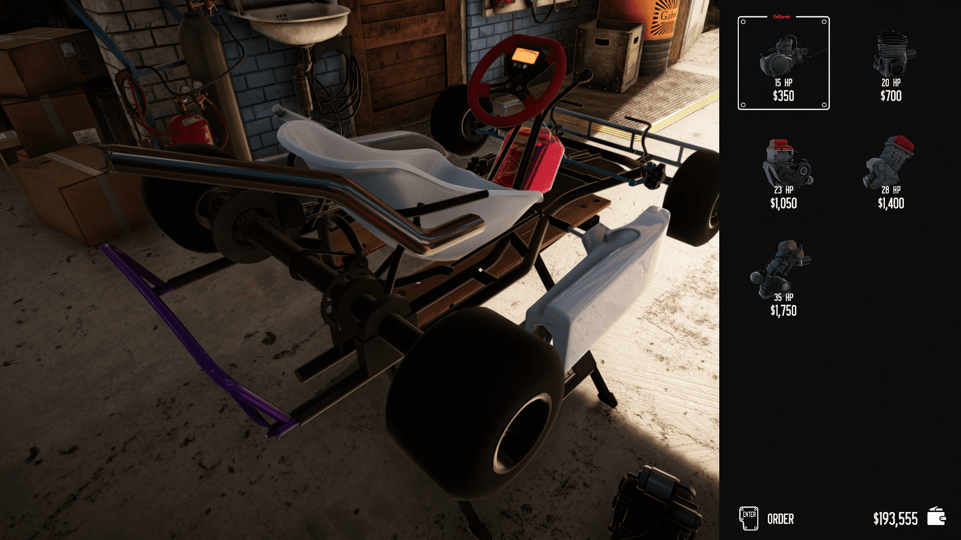 Gearhead Karting Simulator - Mechanic & Racing screenshot 6