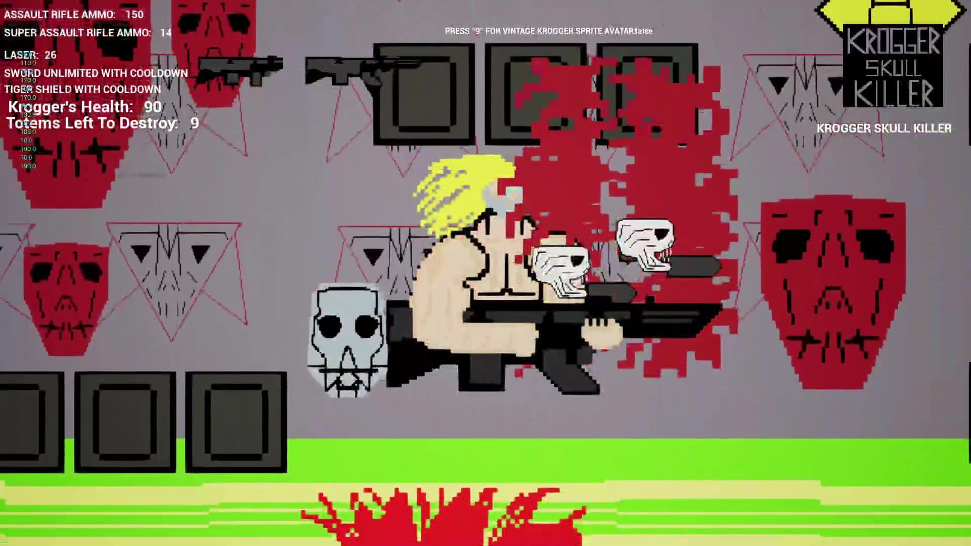 Krogger Skull Killer screenshot 14