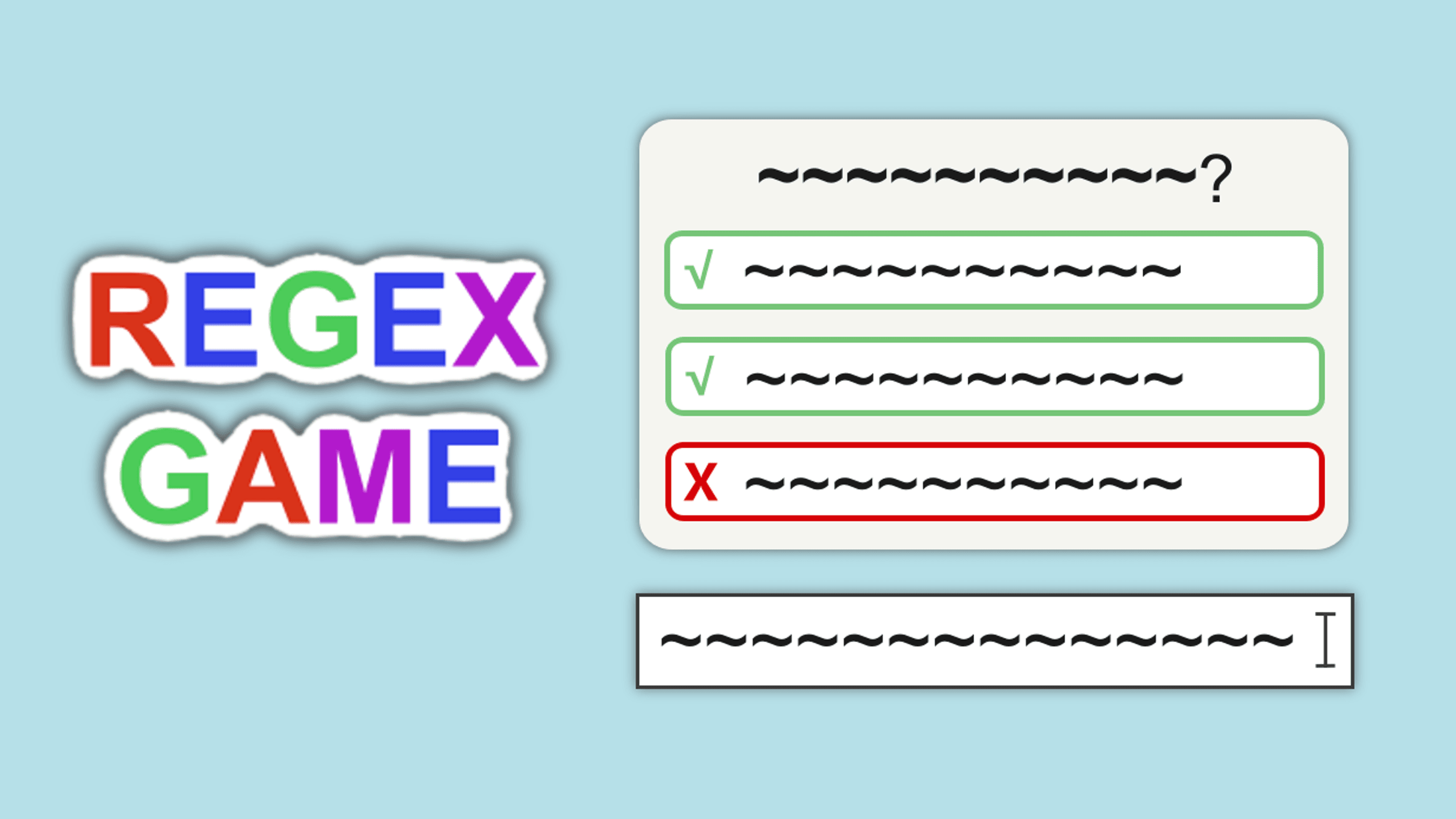Regex Game