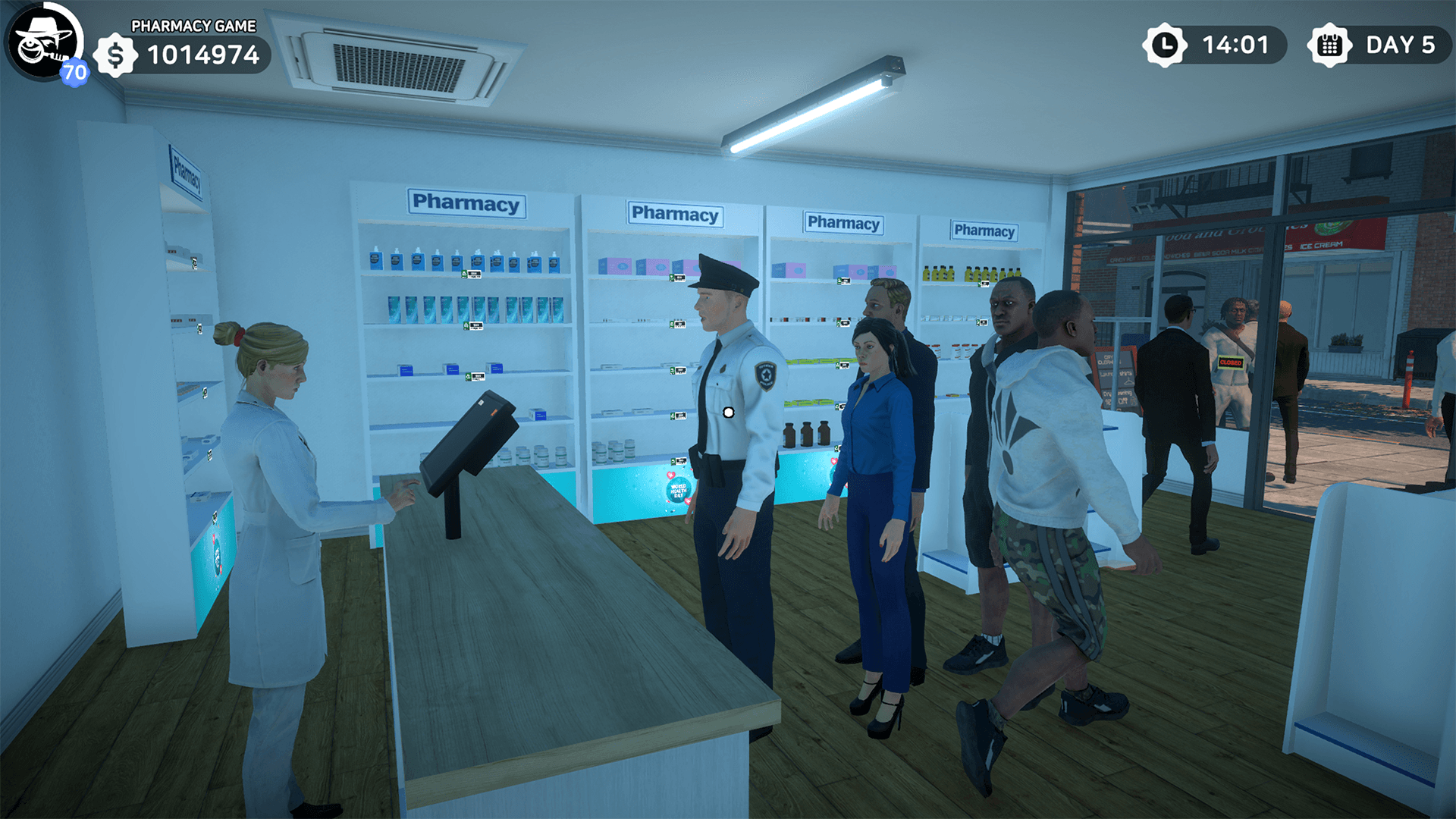 Pharmacy Simulator: Big Pharma screenshot 1