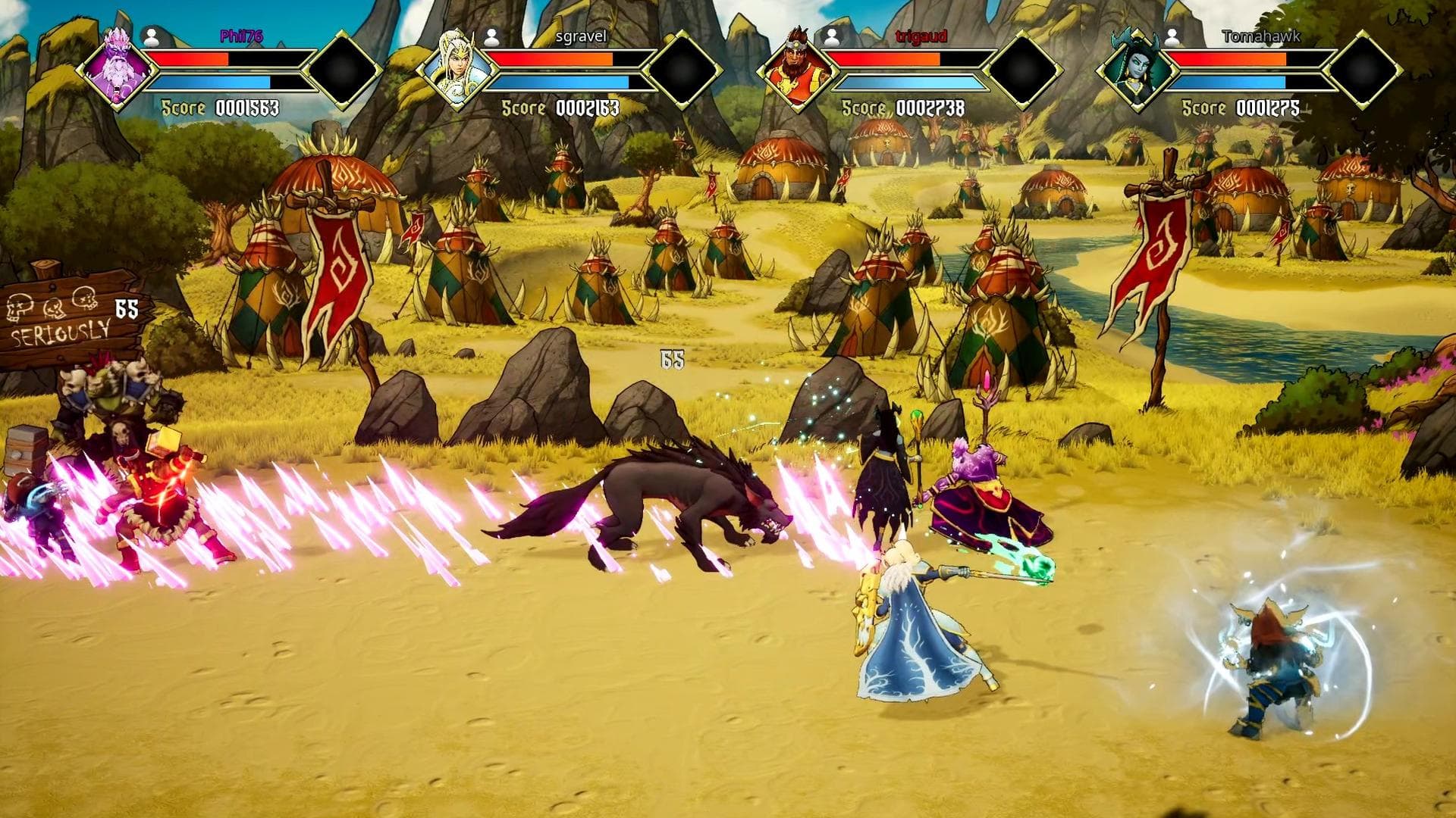 Heroes of Mount Dragon screenshot 3
