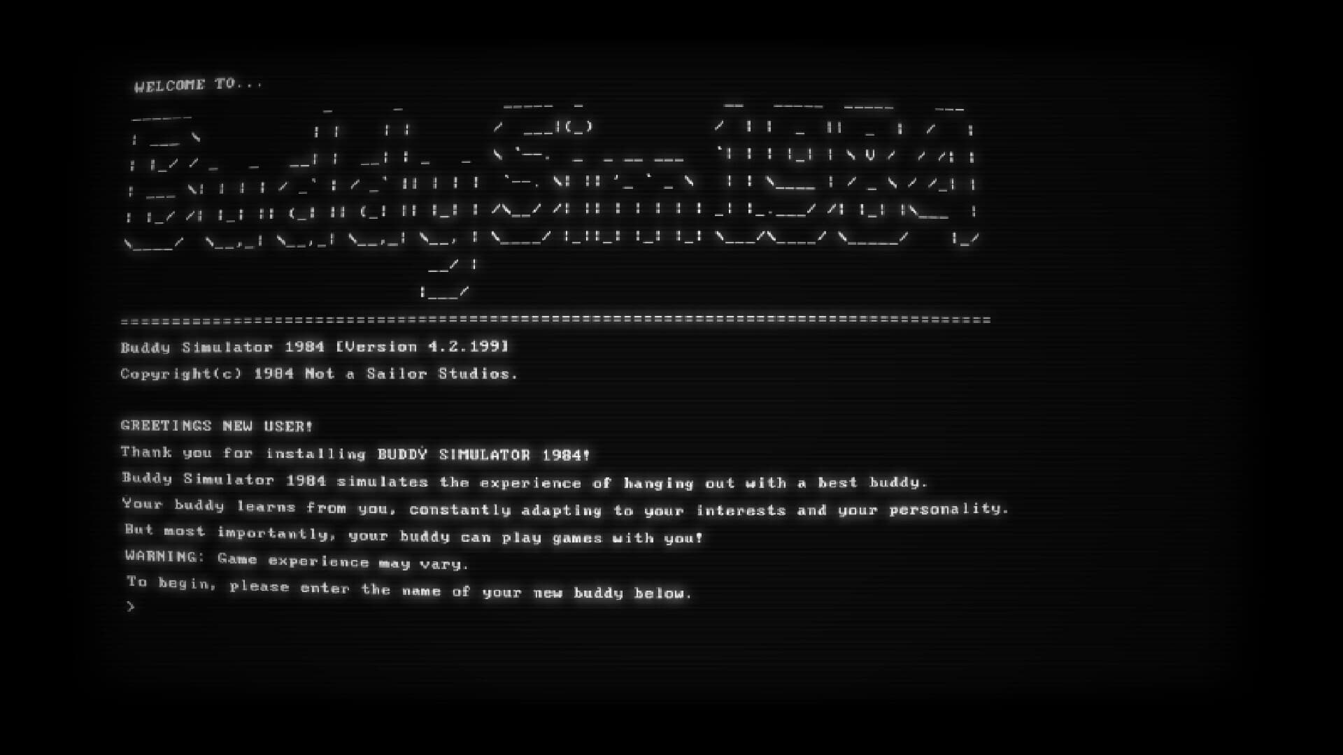 Buddy Simulator 1984 screenshot 2
