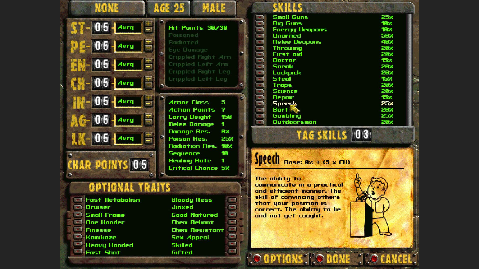 Fallout 2: A Post Nuclear Role Playing Game screenshot 1