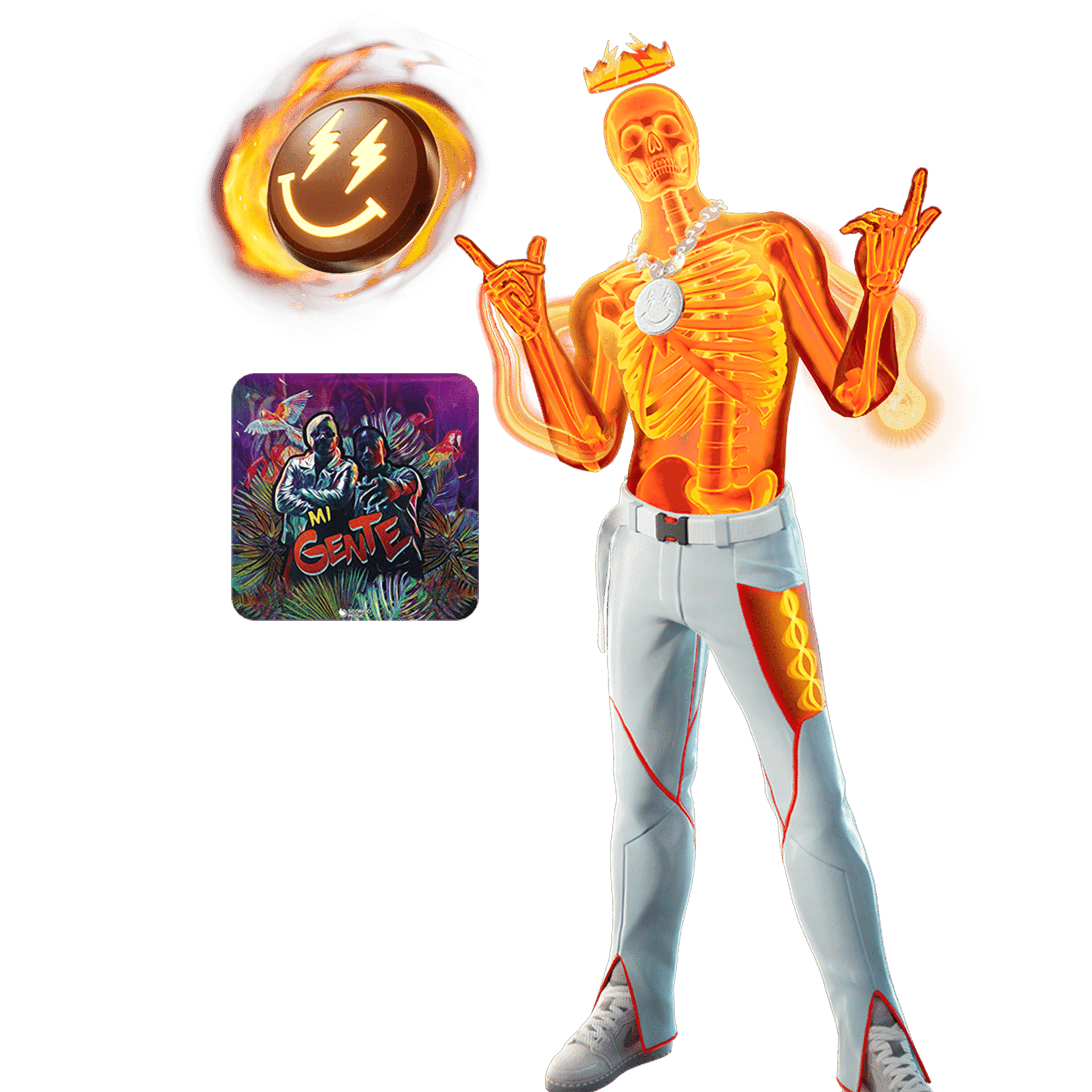 Inferno Skeleton Balvin Bundle