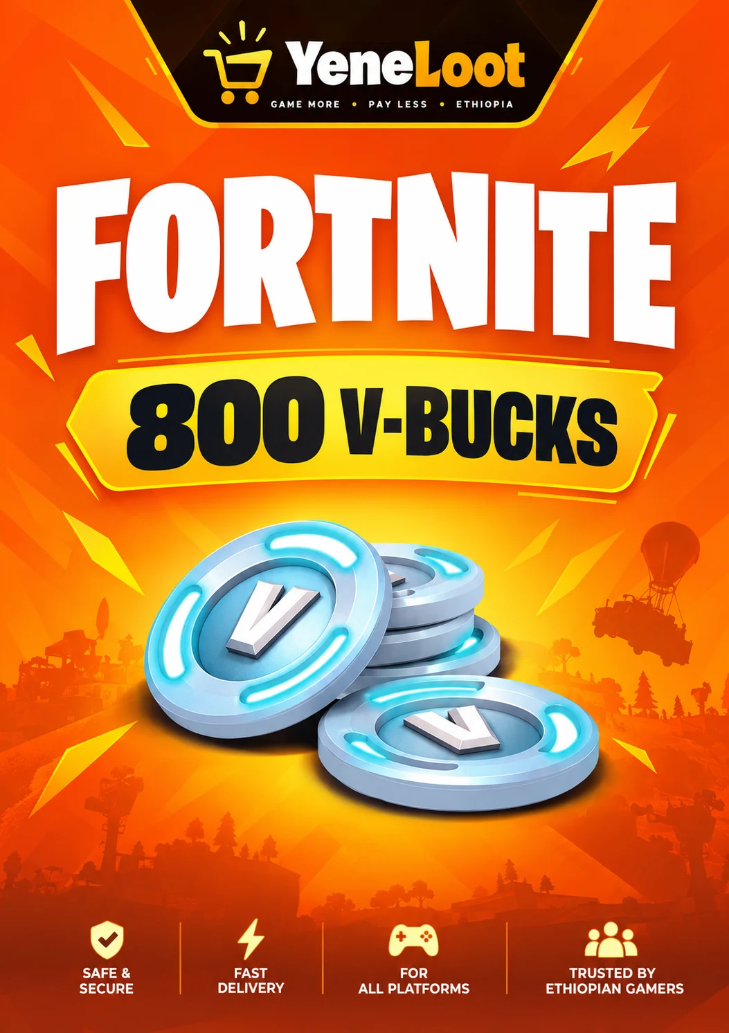 800 V-Bucks